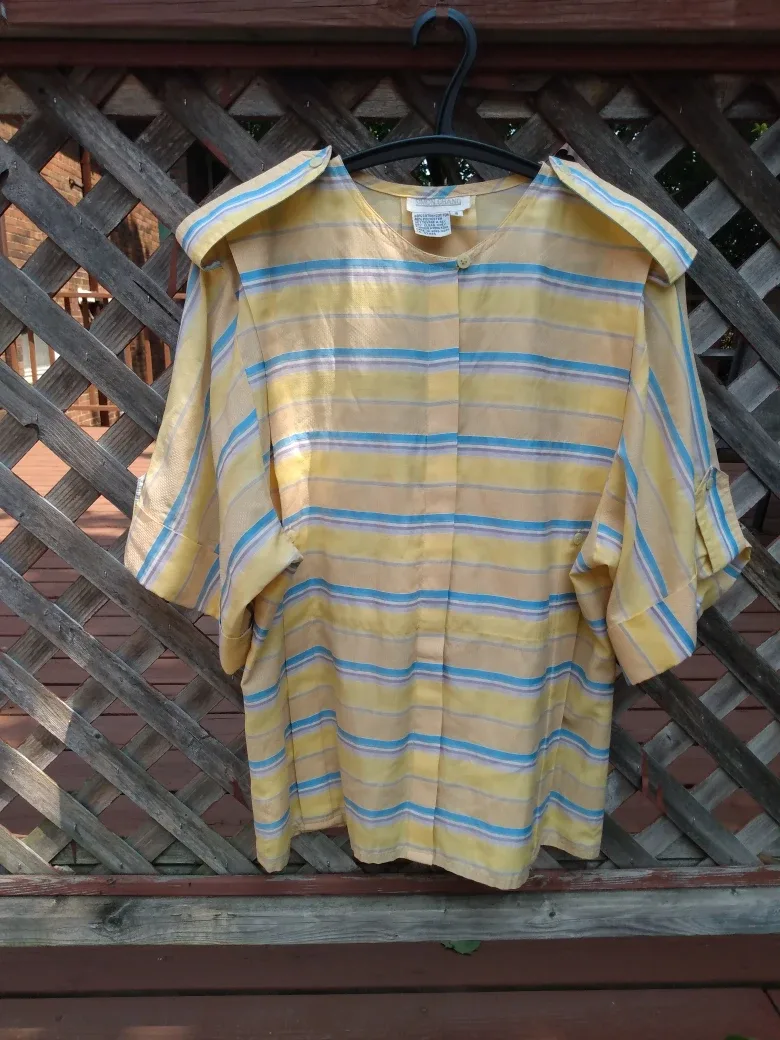 Vintage Simon Chang Top Size 8 thumbnail