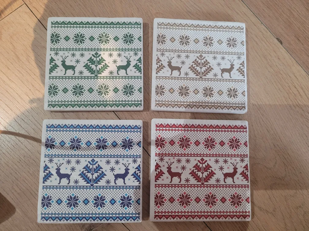 Versatile Premium Drink Coasters - Set of 4 thumbnail