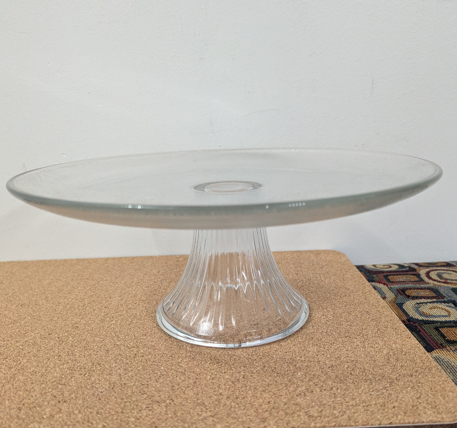 Cake stand with domed lid - photo 3