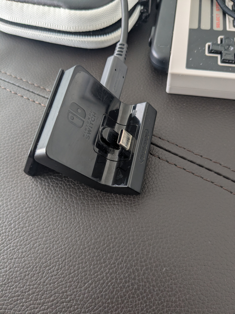 nintendo switch oled + controllers + chargers $325 obo - photo 3