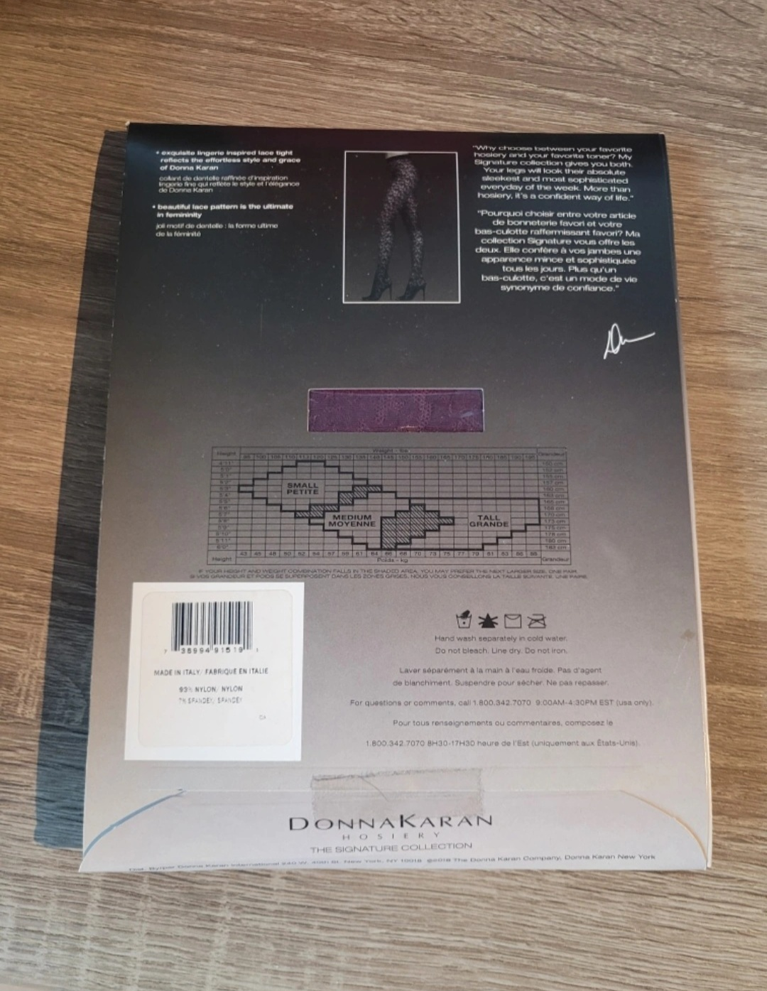 Donna Karan All-Over Lace Tights - Medium - photo 4