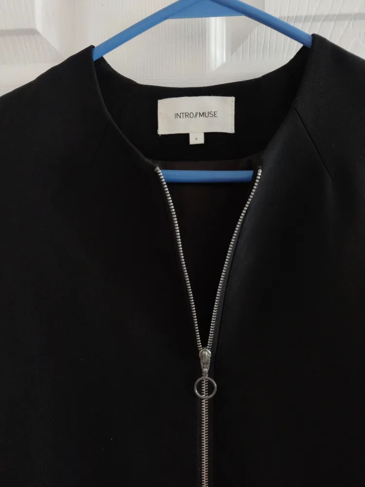 Long Black Jacket - Size M image indicator(2)