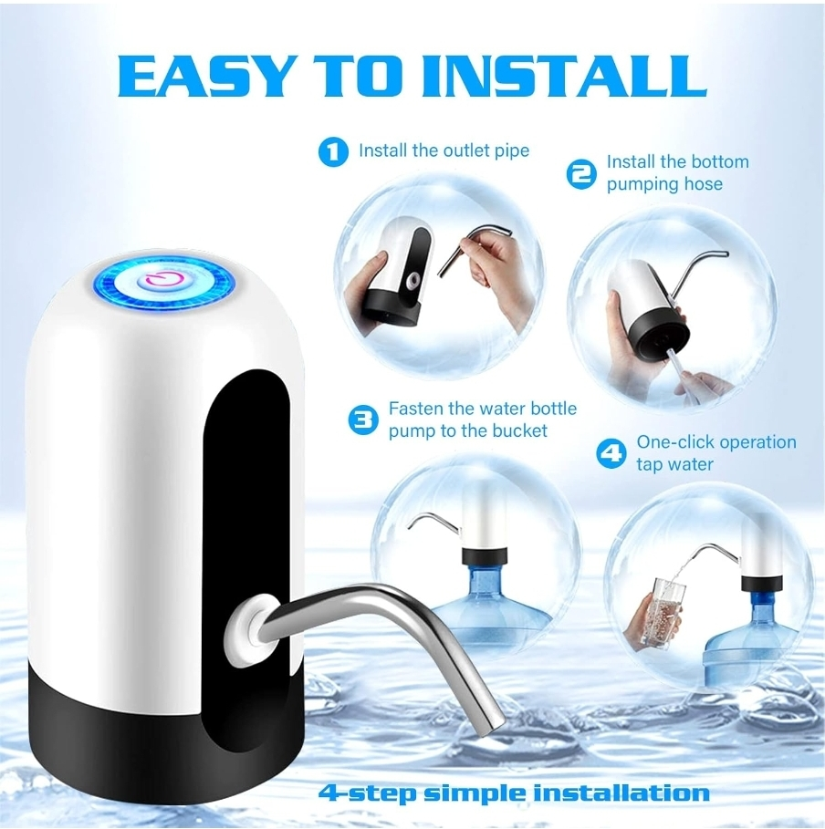 Water Bottle Pump, Electric Water Dispenser - photo 3