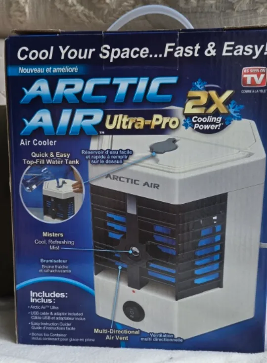 Arctic Air Ultra-Pro Air Cooler - EUC in Box image indicator(2)
