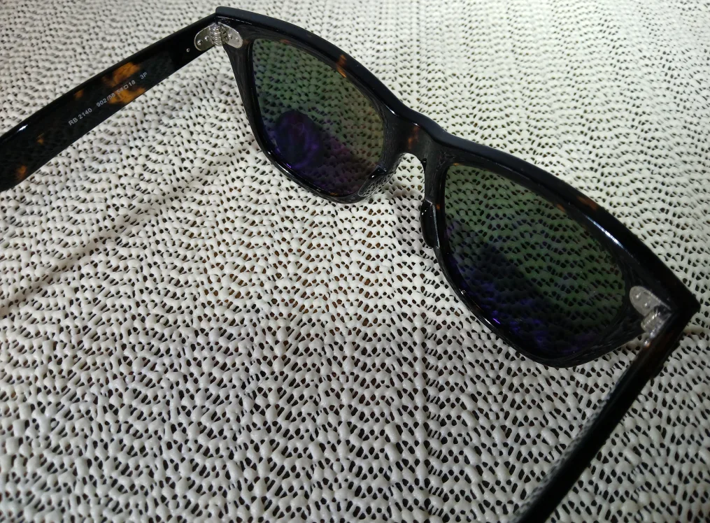 Ray-Ban Wayfarer RB2140 902/58 Sunglasses 54mm lense image indicator(4)