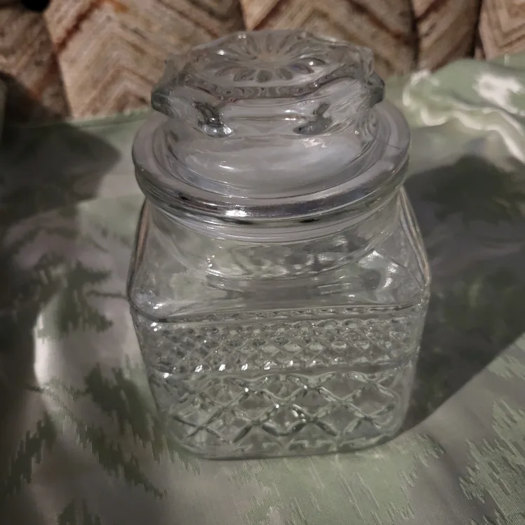 Glass Storage Jar with Lid thumbnail