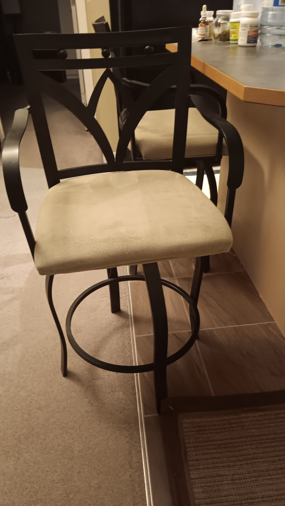 Set of 2 Swivel Counterheight Stools - photo 4