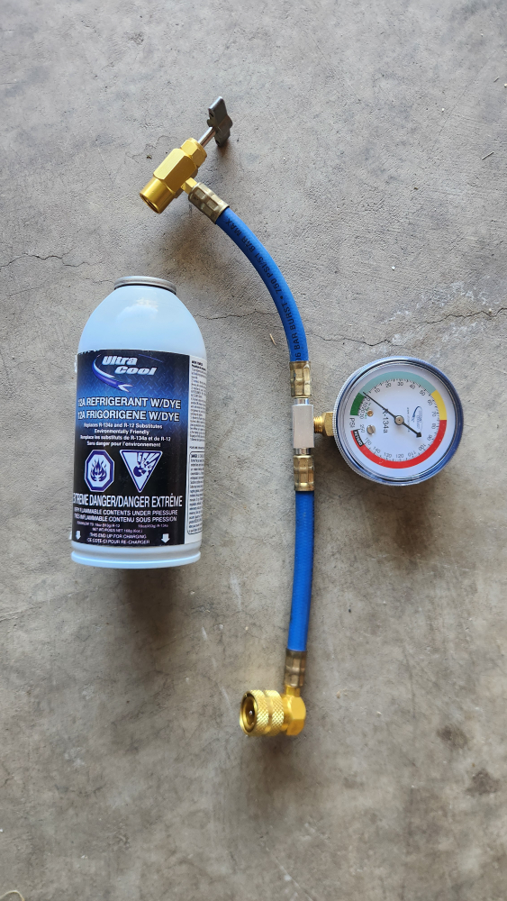 R12A Refrigerant w/Dye + Gauge - photo 2