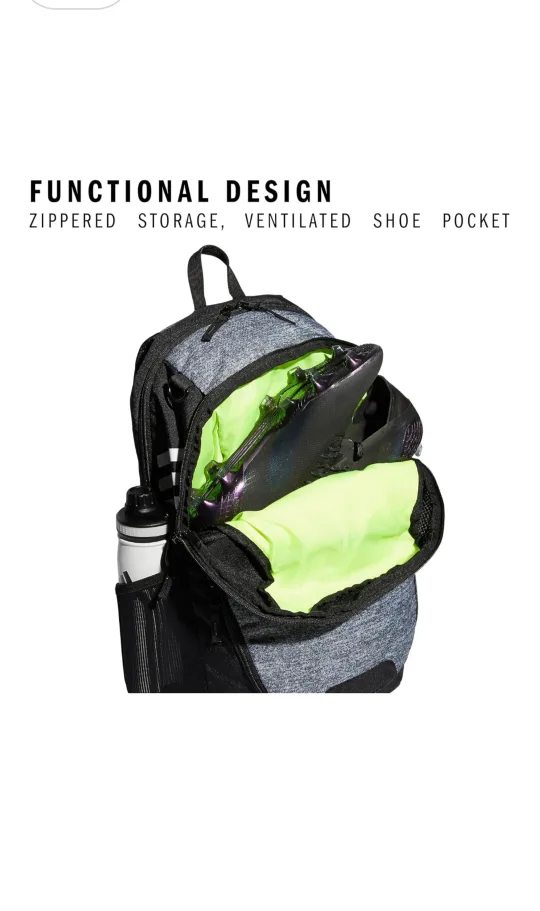 Adidas Medium Grey Backpack - Functional Design image indicator(4)