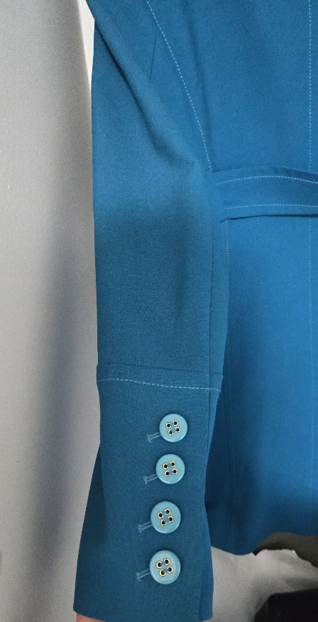 Féraud Paris Blue Coat Size 42 - photo 3