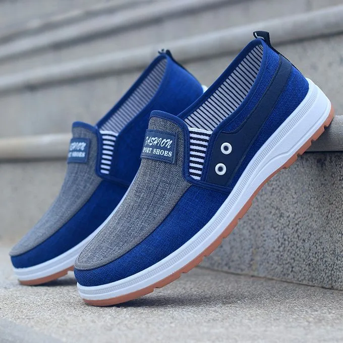 Blue & Grey Fashion Sport Shoes thumbnail