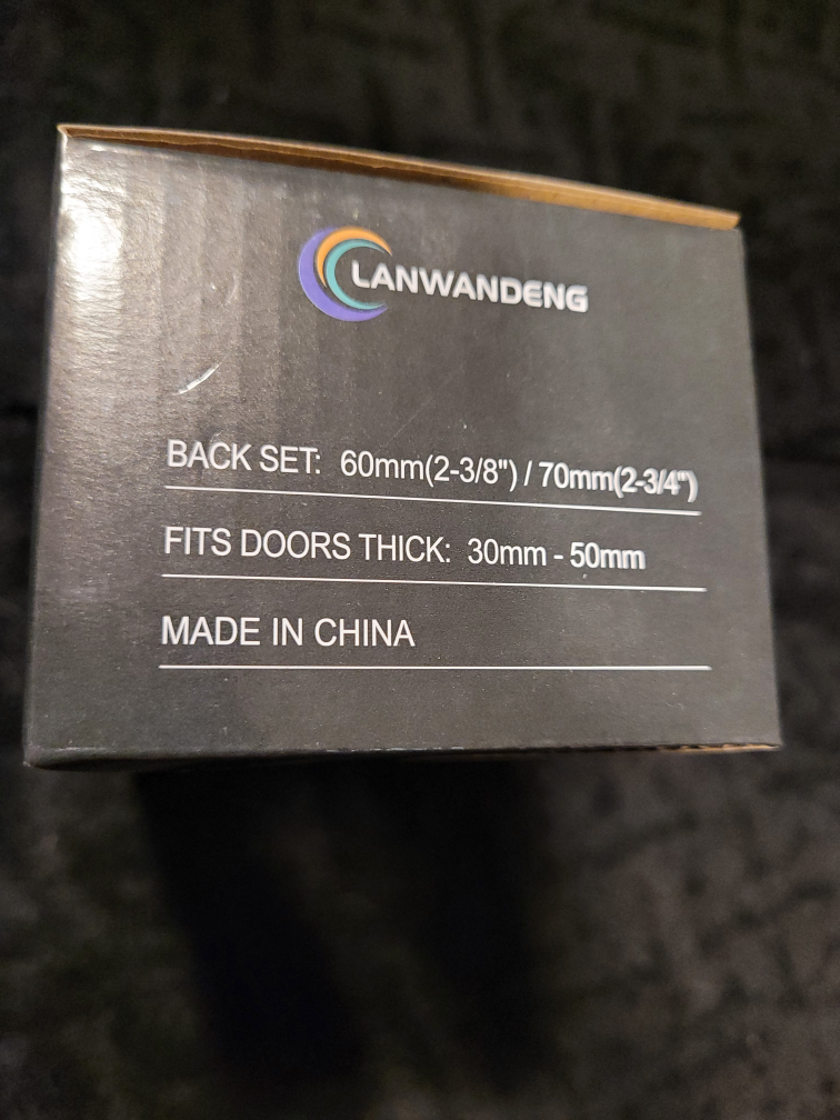 LANWANDENG Door Knob Set - New in Box - photo 3