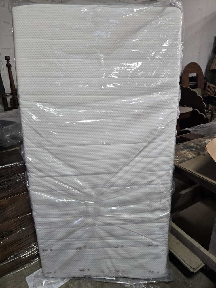 IKEA ÅSBYGDA Twin Foam Mattress - Firm/White