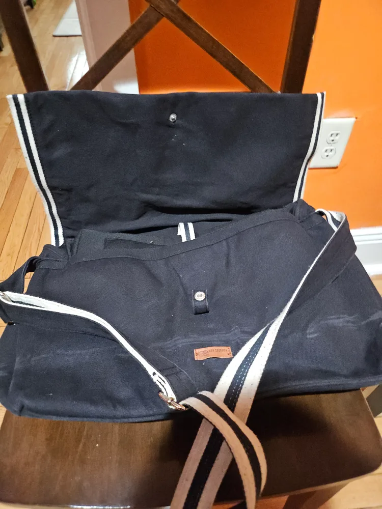 Ben Sherman Navy Blue Messenger Bag image indicator(3)