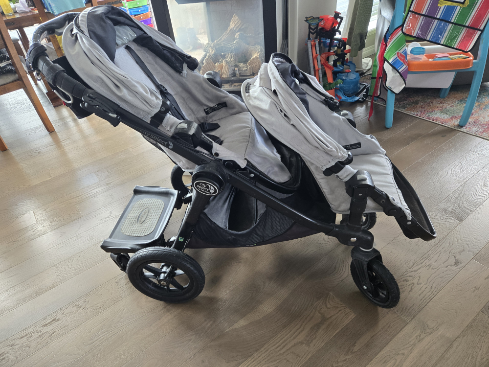 Baby Jogger City Select Dbl Stroller Package
