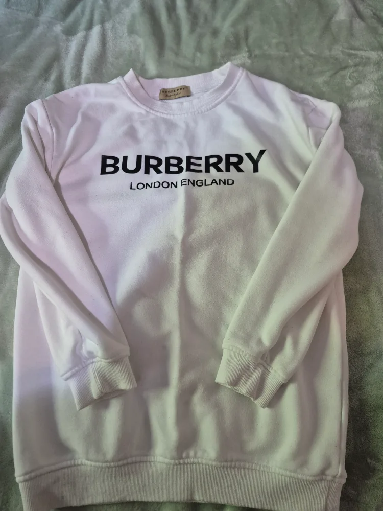 Burberry London England White Sweatshirt thumbnail