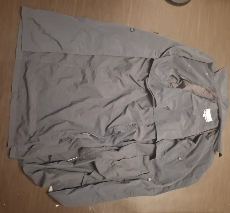 Long Grey Trench Coat image indicator(2)