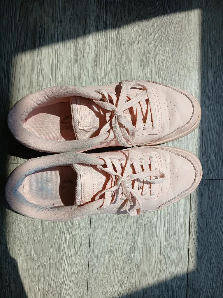 Reebok Women's Light Pink Sneaker, size 8 image indicator(8)