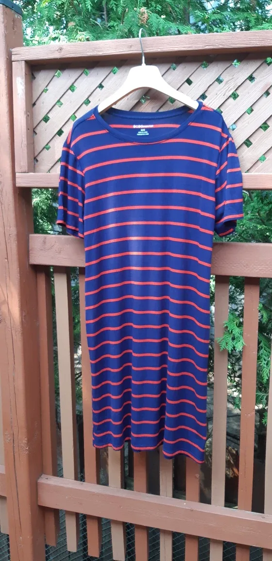BCBGeneration Striped Dress Size M image indicator(4)