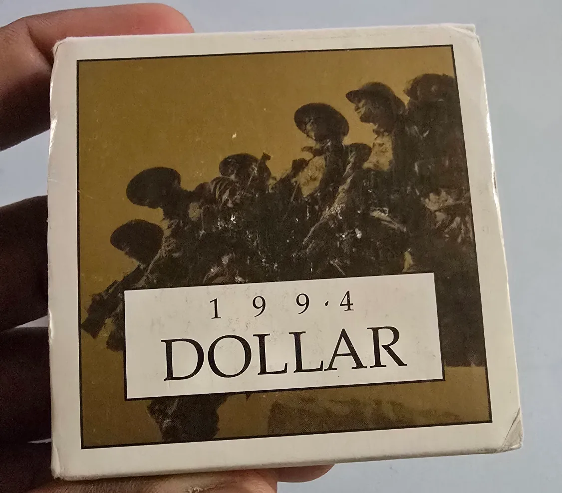 Royal Canadian Mint Remembrance Proof Dollar 1994 thumbnail