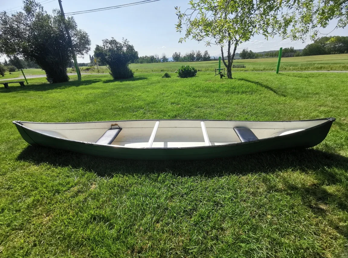 Large Canoe With Puddles thumbnail
