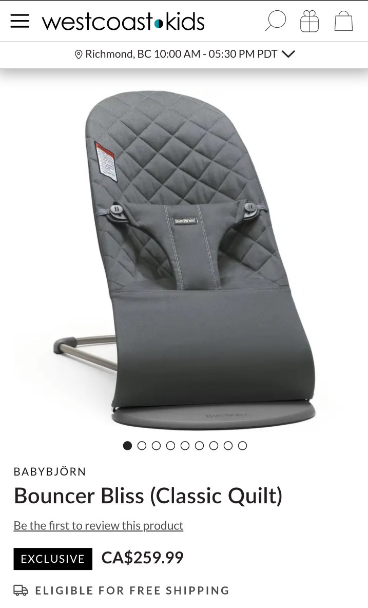 BabyBjorn Bouncer Bliss - photo 5