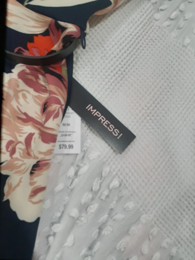 Impress! Floral Dress - Size M/M - New with Tags image indicator(2)
