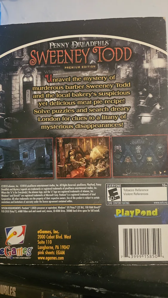 Penny Dreadfuls Sweeney Todd PC Game image indicator(2)