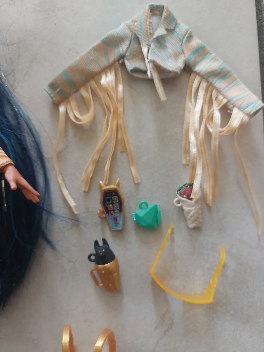 Monster high Cleo de Nile doll with accessories image indicator(4)