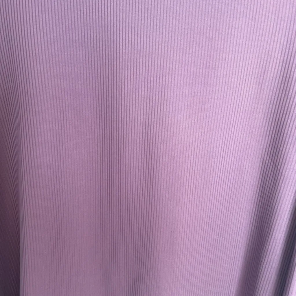 Purple Danskin Women's Ribbed Long Sleeve Top image indicator(9)