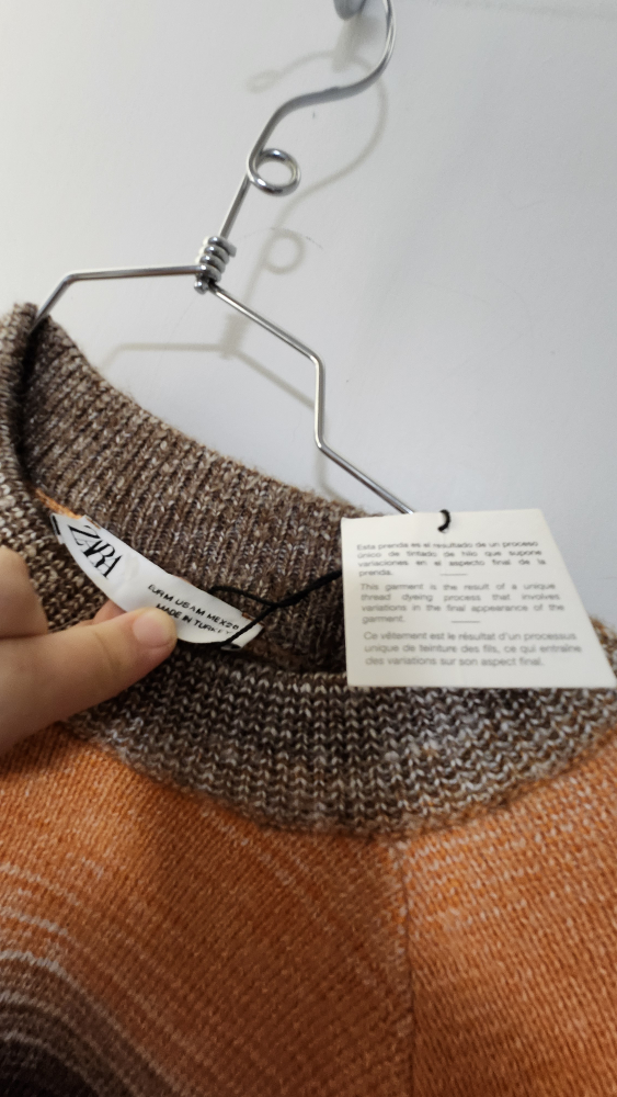 zara viral boho sweater LAST PRICE - photo 2