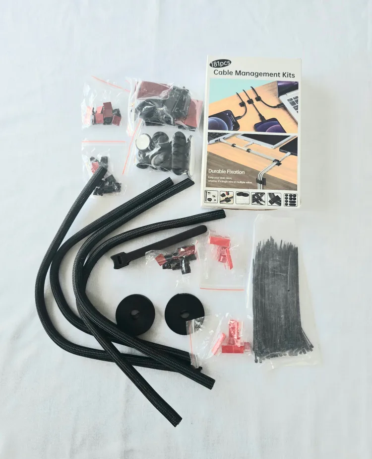 181pcs Cable Management Kit - New in Box! thumbnail