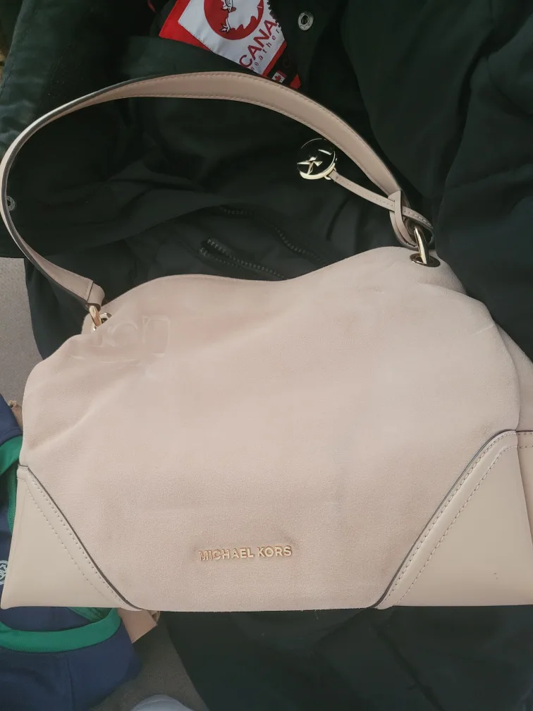 Michael Kors Beige Shoulder Bag thumbnail