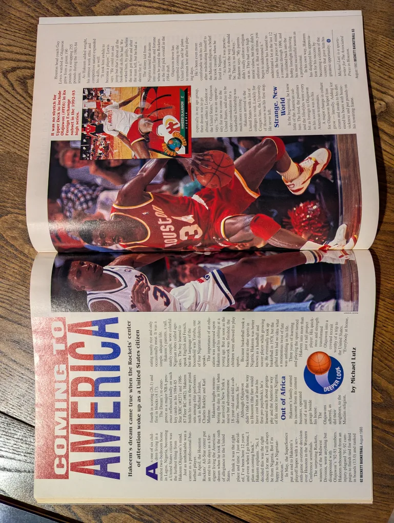 Beckett Basketball Monthly - Aug1993 image indicator(6)