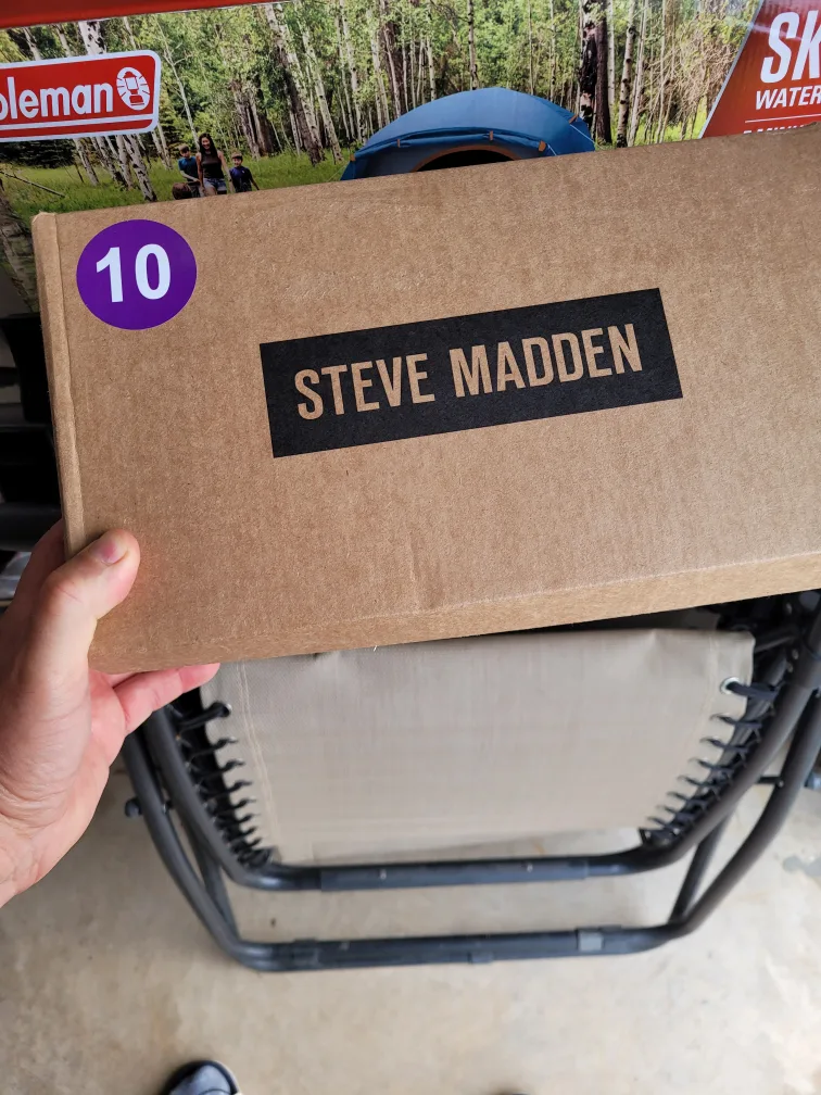 Steve Madden Black Shoes - Size 10 thumbnail