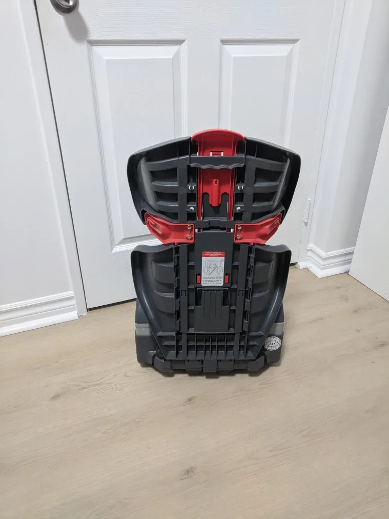 Grey & Red Booster Car Seat image indicator(4)