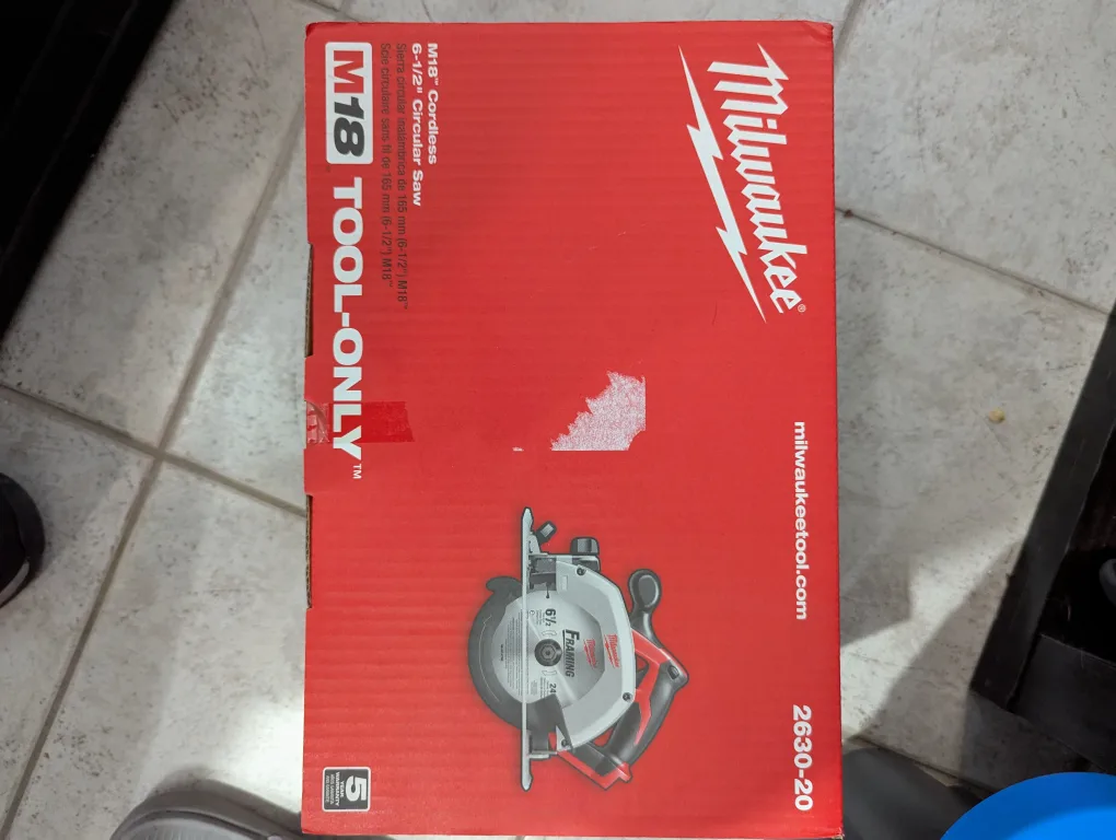 Milwaukee M18 6-1/2" Cordless Circular Saw 2630-20 image indicator(4)