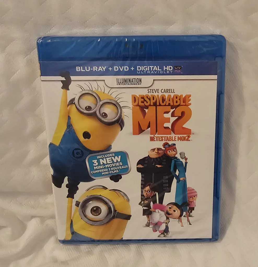 Despicable Me 2 (With Cardsleeve) Blu Ray/DVD image indicator(7)
