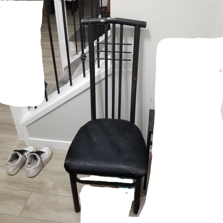Black Wooden Chair