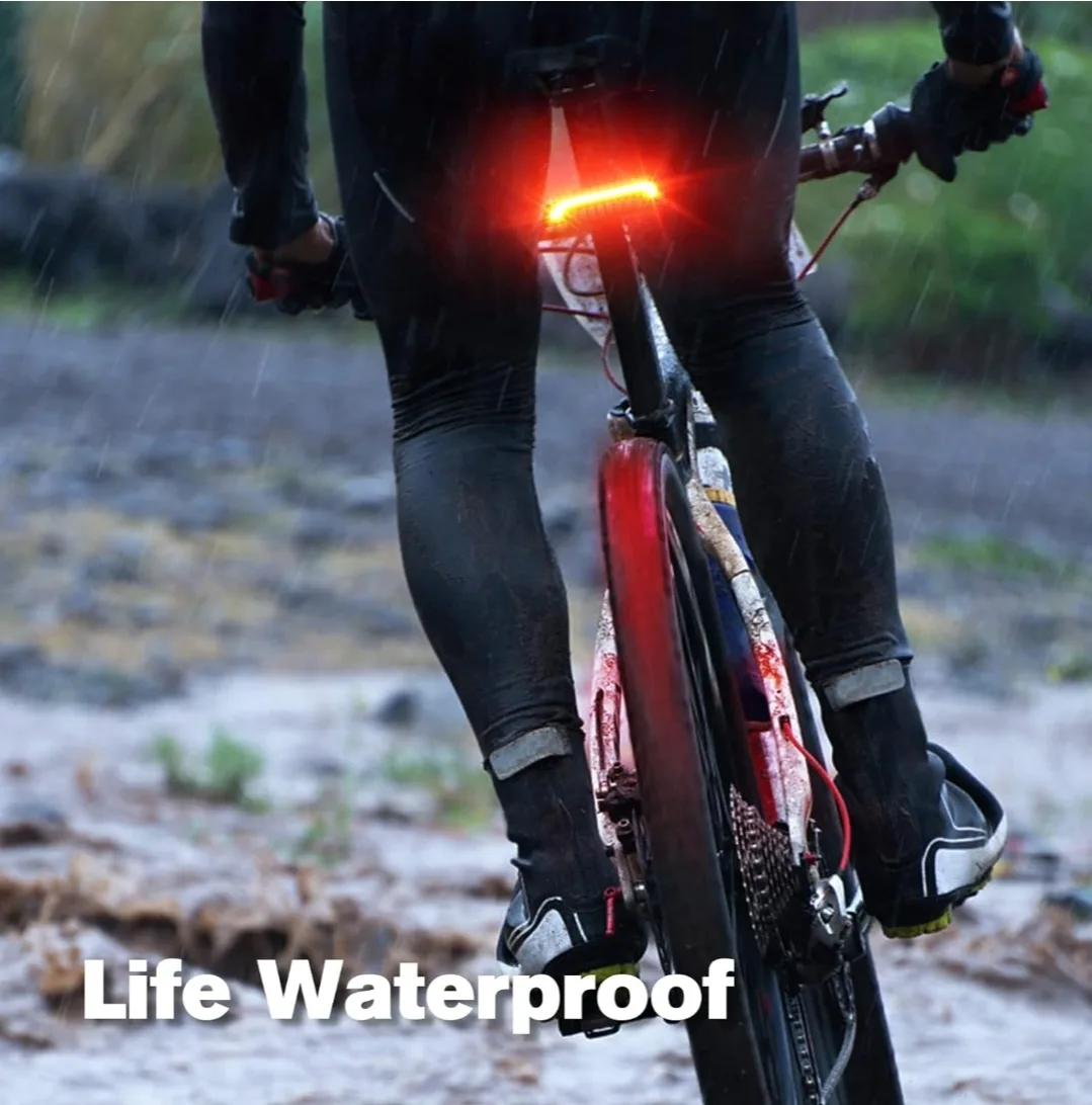 Meilan X5 Smart Bike Tail Light – Wireless Turn Signals image indicator(9)