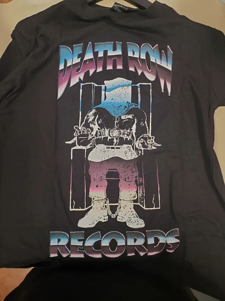 Death Row Records T-Shirt Black thumbnail