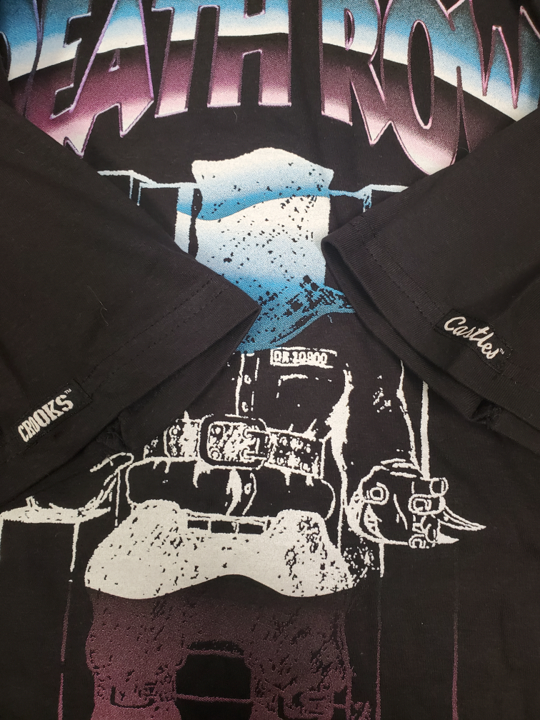 Death Row Records T-Shirt Black - photo 2