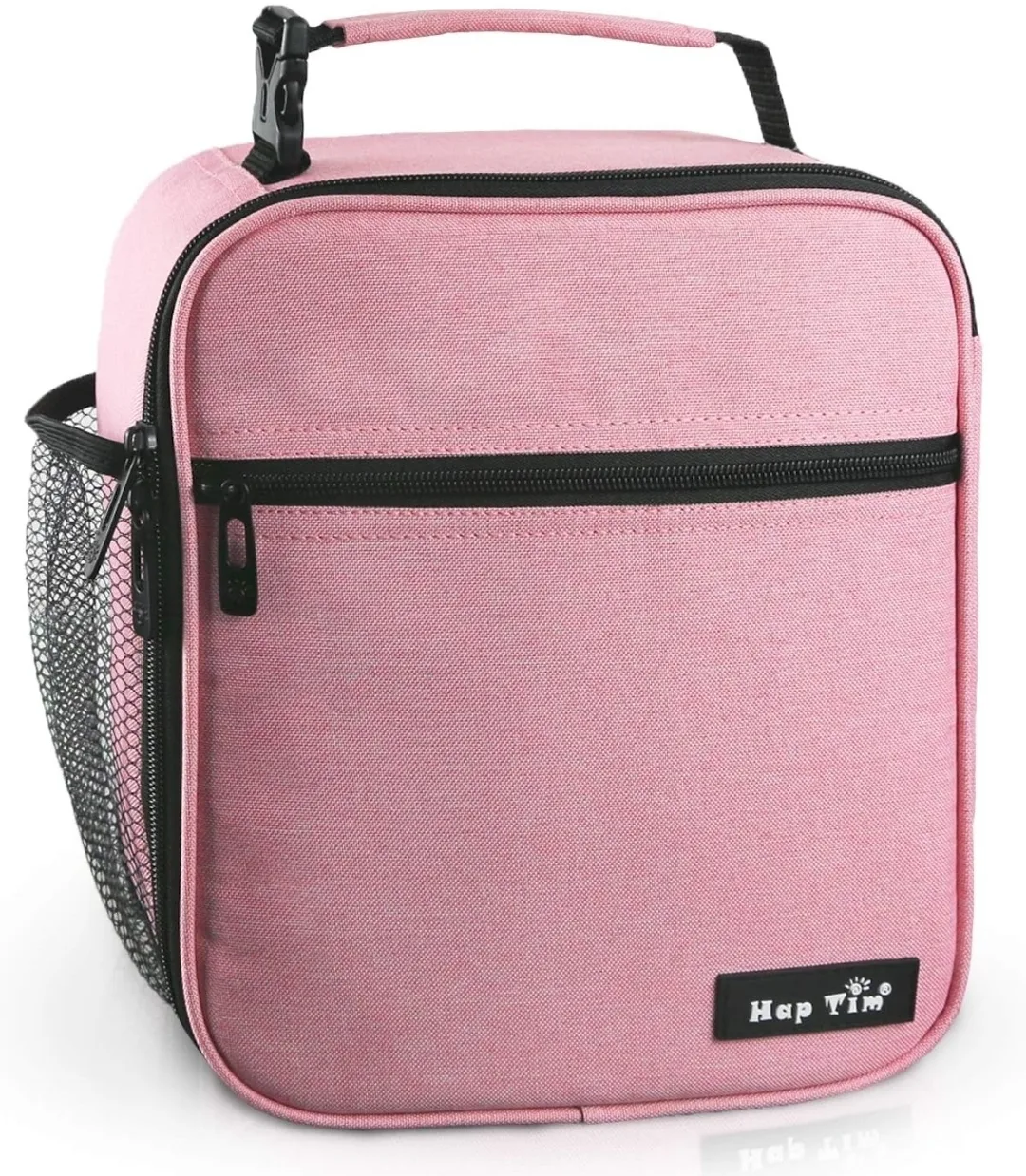 New Hap Tim Pink Lunch Bag for Women image indicator(3)