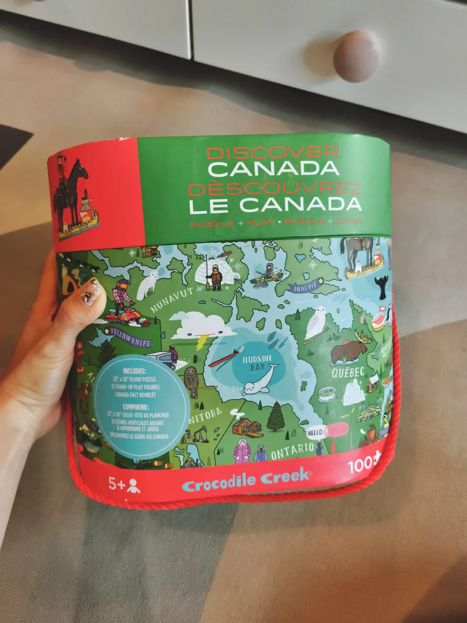 Crocodile Creek Discover Canada 100pc Puzzle image indicator(5)