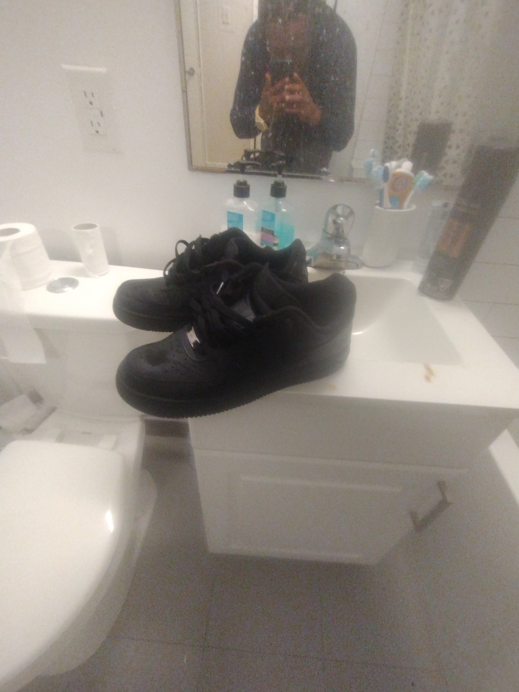 Nike Air Force 1 Black Sneakers