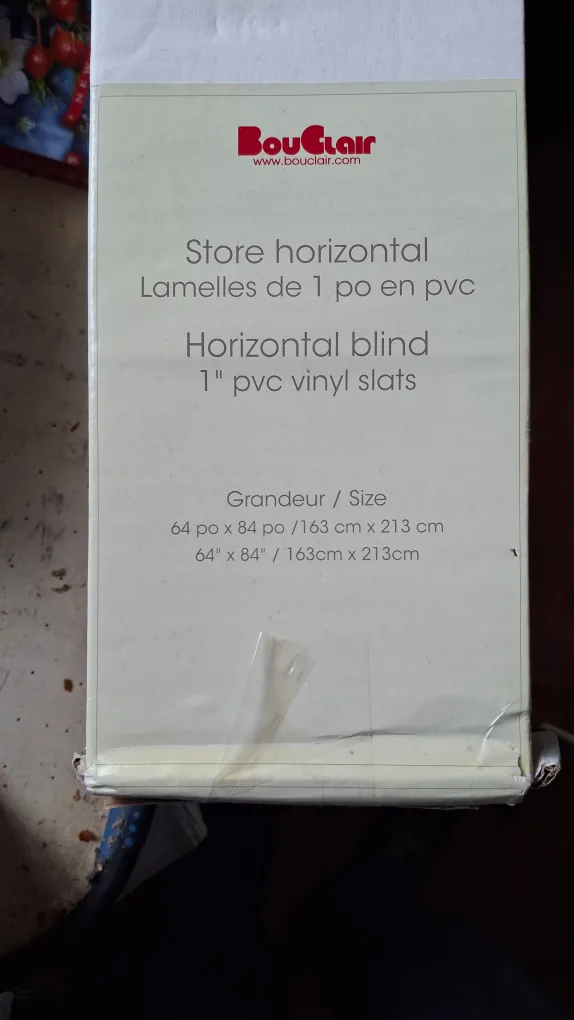 Bouclair 64"x84" Horizontal Blind image indicator(3)