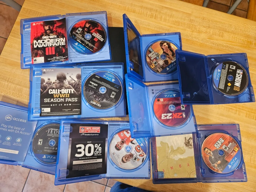 PS4 Game Bundle - Grand Theft Auto, NBA 2K23, More! image indicator(6)