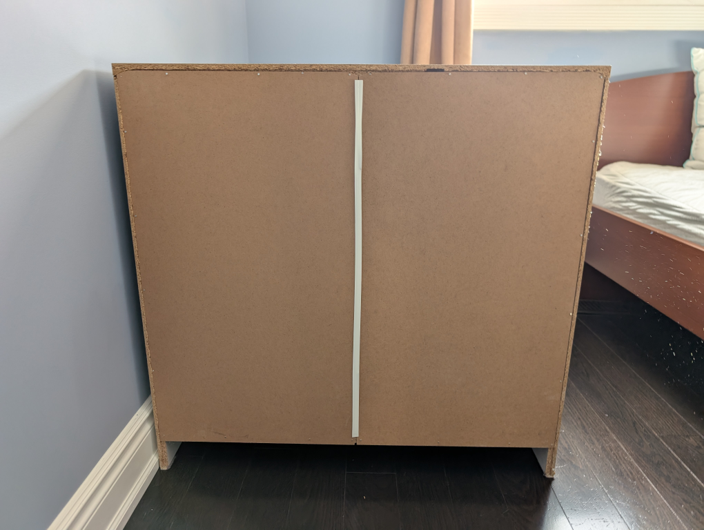 White 3-Drawer Dresser - Good Condition - photo 2