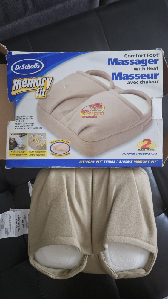 Dr. Scholl's Comfort Foot Massager with Heat - photo 2
