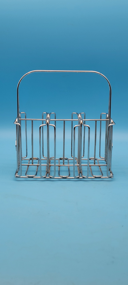 🥳VGC🤩 KRAFT METAL CONDIMENT CADDY SIilver - photo 2